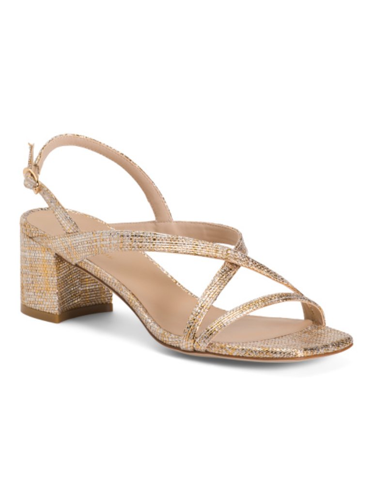 Stuart Weitzman Made In Spain Oasis Block Sandals